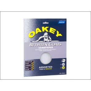 Between Coats Sandpaper Fine Sheets (3) 58625