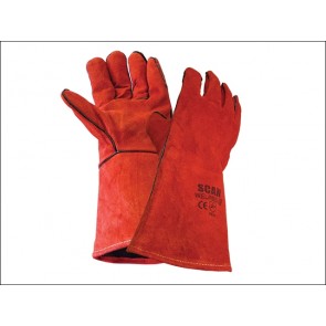 Welders Gauntlet - Red