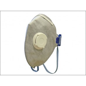 Fold Flat Disposable Odour Mask Valved FFP2 Protection (3)