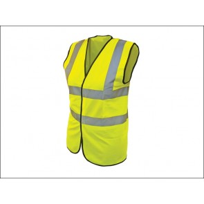 Hi-Vis Waistcoat Yellow - Medium