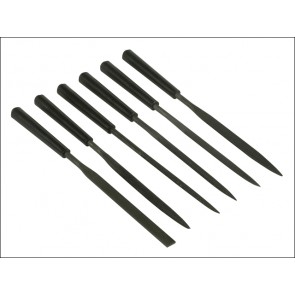 6in needle file set  6pc