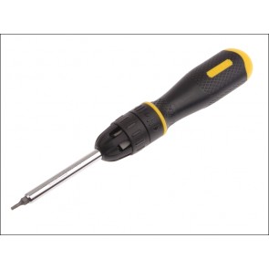 Multibit Ratchet Screwdriver with 10 Bits