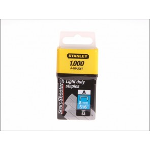 Light-Duty Staple 8mm (1000) 0-TRA205T