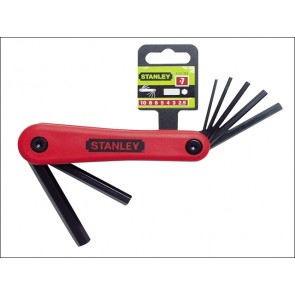 Folding Hex Key Set 7pc Metric 4-69-262