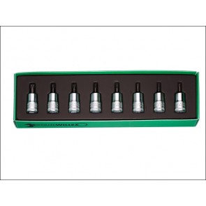 Torx Bit Socket 3/8 in Drive Set (8)