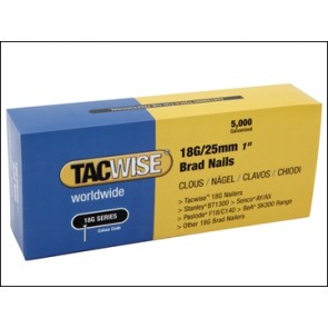 18g Brad Nails 25mm (5000)