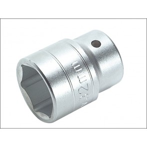 M340519-6 Satin Regular Hex Socket 19mm 3/4in Drive