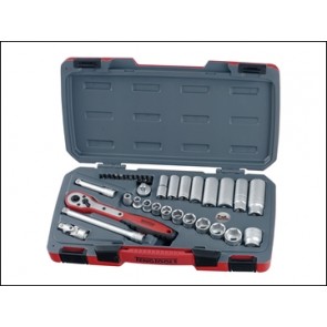 T3835 Socket Set 35 Piece A/F 3/8in Drive