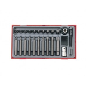 TTTX23 23 Piece TX Bit Socket Set