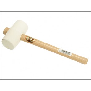 954W White Rubber Mallet 3 In