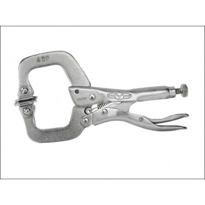 4SP Locking C Clamp 100mm 4in - Swivel Pad