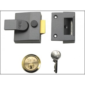 84 Standard Nightlatch DMG/pb Cylinder 40mm Backset Boxed