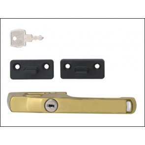 P115WE Lockable Window Handle White Finish