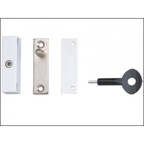 P118 Auto Window Lock White Finish Pack of 2