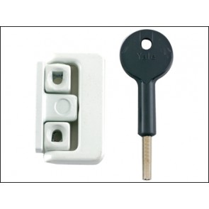 8K101 Window Latch White Finish Visi Pack