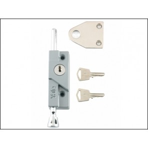 8K116 Multi-Purpose Door Bolt White Finish Visi Pack