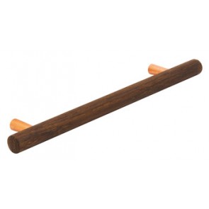 Bar Handle 218mm - Oak/Copper