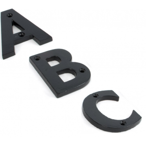 Letters A to Z - Black