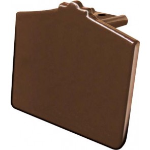 Exitex UPVC Capex 70  Endcap - Brown
