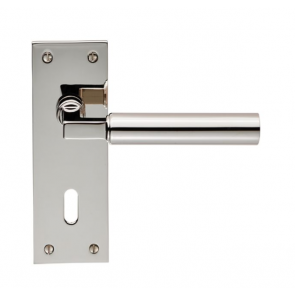 Amiata Lever Handle Range - Polished Nickel