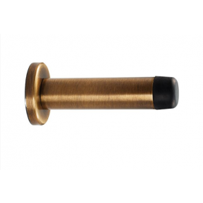 Wall Mounted Door Stop 71mm - Antique Brass