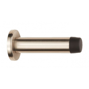 Wall Mounted Door Stop 71mm - Satin Nickel