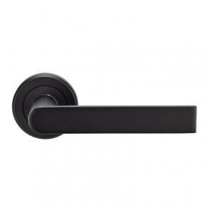 Edge Lever On Rose - Matt Black 