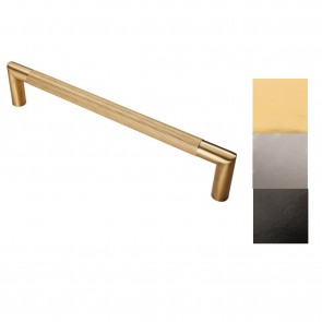 Knurled Pull Handle - 450mm Centres (Grade 304) - Various Finishes  