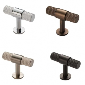 Lines T-bar Knob - Various Finishes