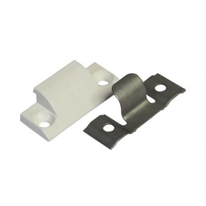 S/Hung Hinge Aided Compression Block (White)