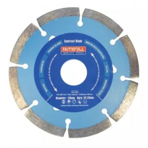Faithfull Contract Diamond Blade - Various Sizes