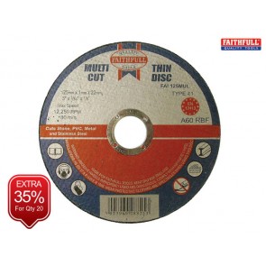 Multi-Cut Cutting Discs 