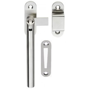 Non Locking Casement Fastener - Satin Stainless Steel