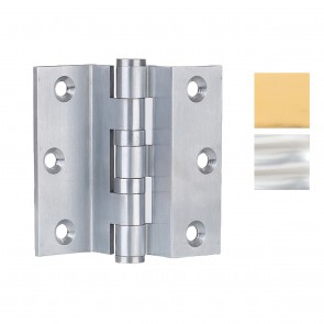 3" Solid Drawn Brass Stormproof Hinge - Pair