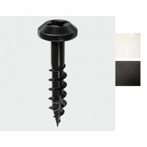 Rainwater Screws White or Black - Various Sizes