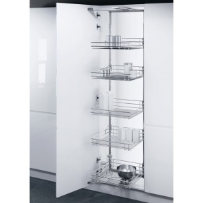 Swing Out Larder Unit 1700-1950mm (500mm or 600mm Unit) Linear Wire Base