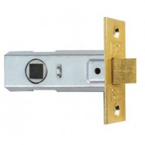 Tubular Mortice Latch - Brass (Various Sizes)