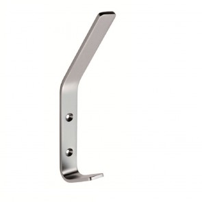 Hat & Coat Hook - Satin Anodised Aluminium 