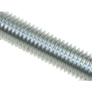 Threaded Bar - Bright Zinc Plated