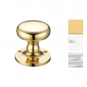 Victorian Mushroom Mortice Knob Sets 57.5mm - Various Finishes