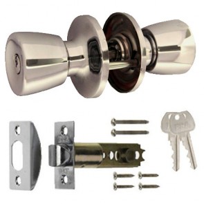 Era Knob Sets - Polished Chrome