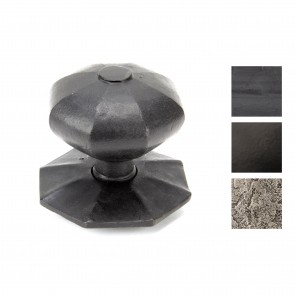 Octagonal Centre Door Knob (EXTERNAL) - Various Finishes