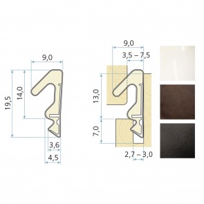 Schlegel - Aquamac 124 (Qlon QL 3020) Weatherseal - Various Lengths