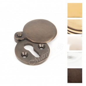 Round Escutcheon with Cover - Various Finishes