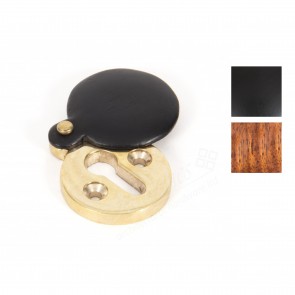 Round Escutcheon with Cover - Various Finishes