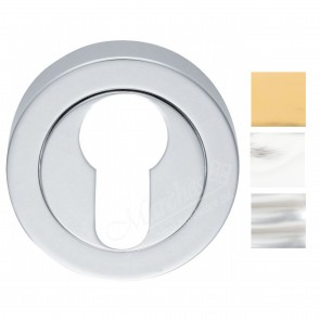 Euro Profile Escutcheon (Concealed Fix) - Various Finishes