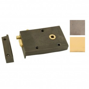 Cast Bathroom Rim Latch - Various Finishes