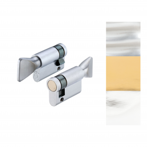 Single (Half) Thumbturn Euro Cylinder  - Various Finishes