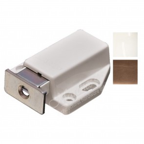 Magnetic Touch Latch with extra long throw - Various Finishes