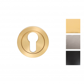 Euro Escutcheon (SS Grade 304) - Various Finishes 